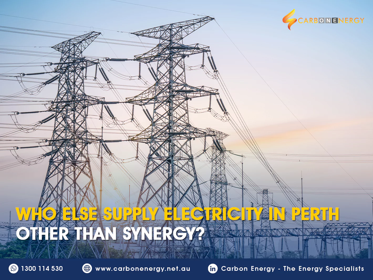 Is Synergy the only Electricity Provider in Perth WA